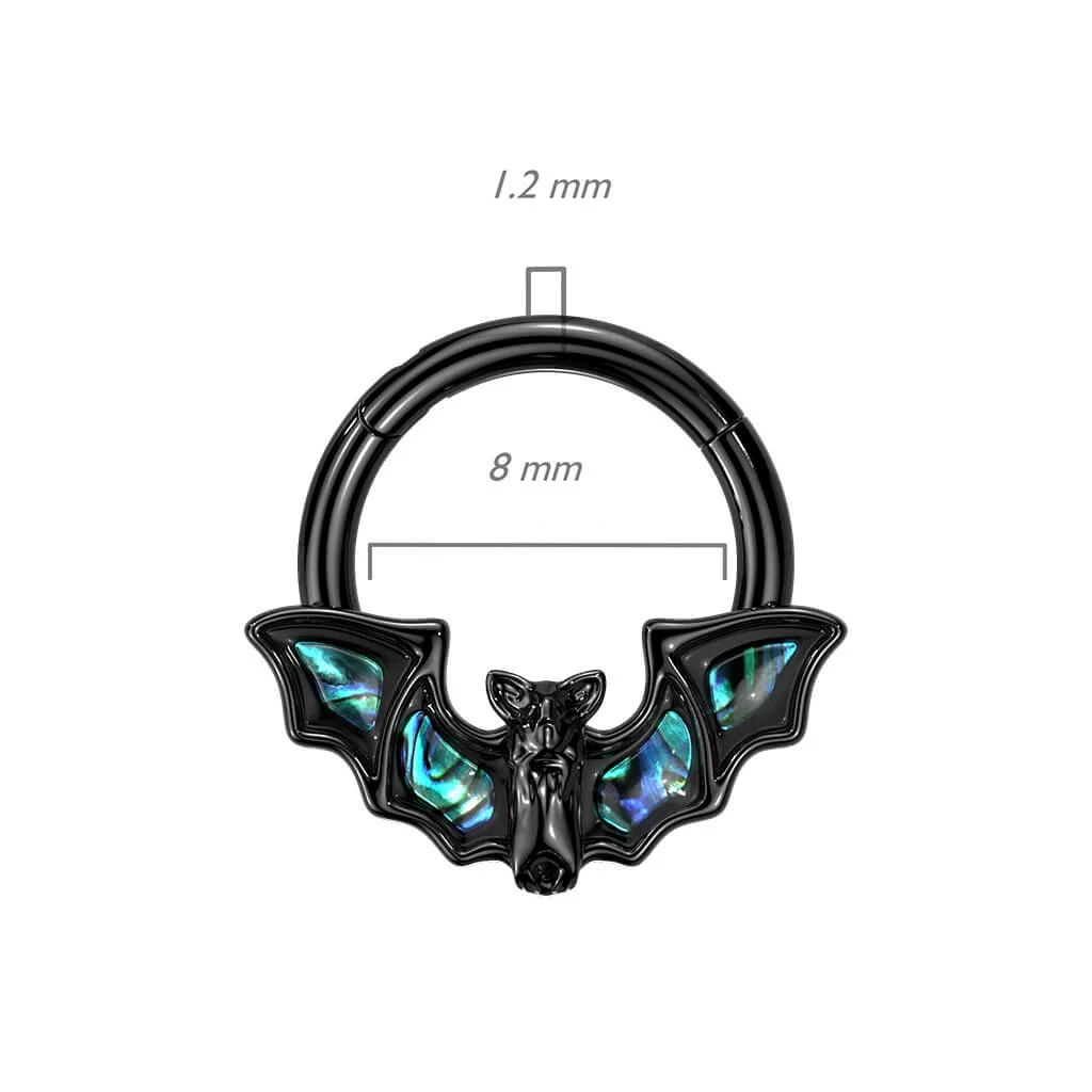 Ring Fledermaus Perlmutt Clicker - Image 4