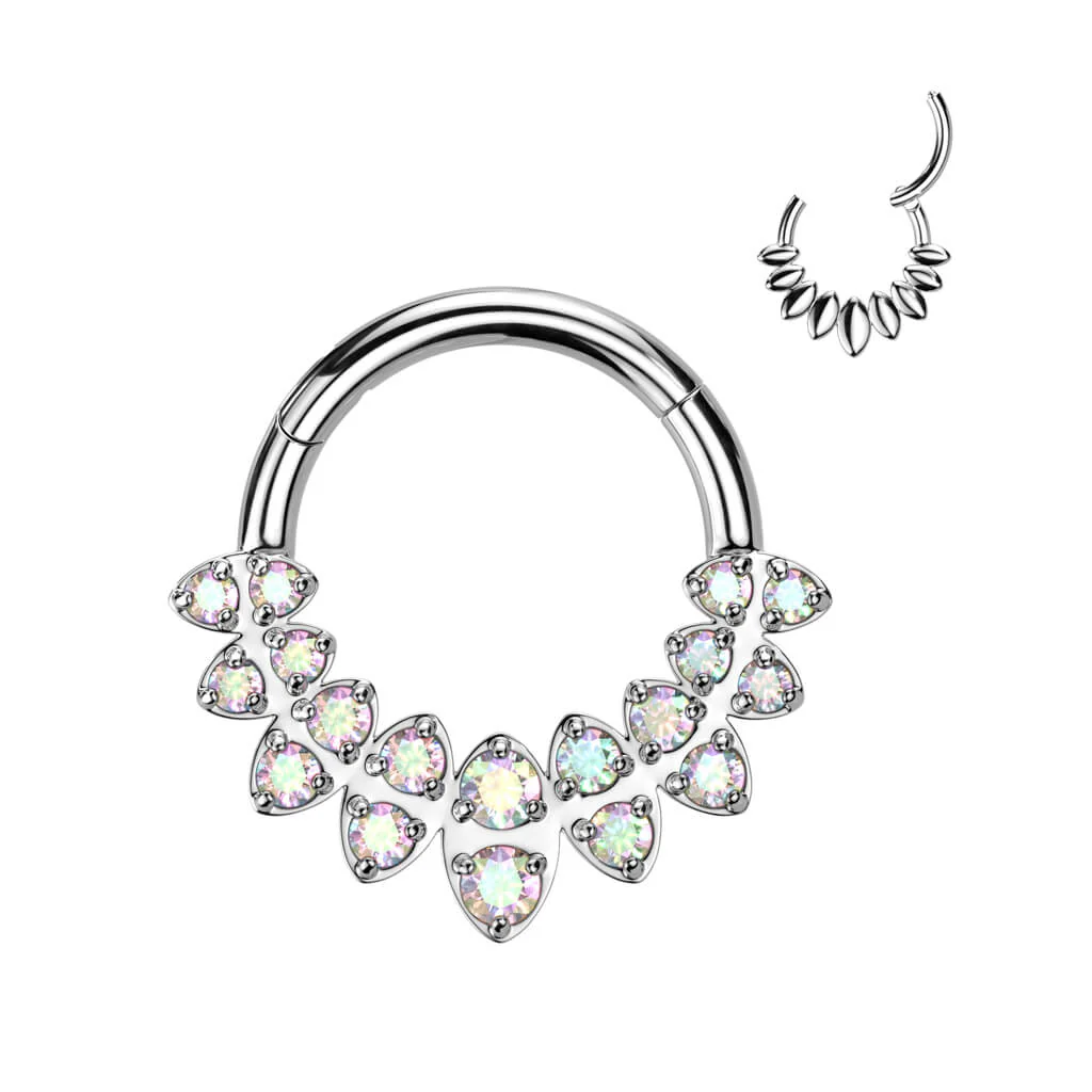 Ring Oval Zirkonia Clicker - Image 2