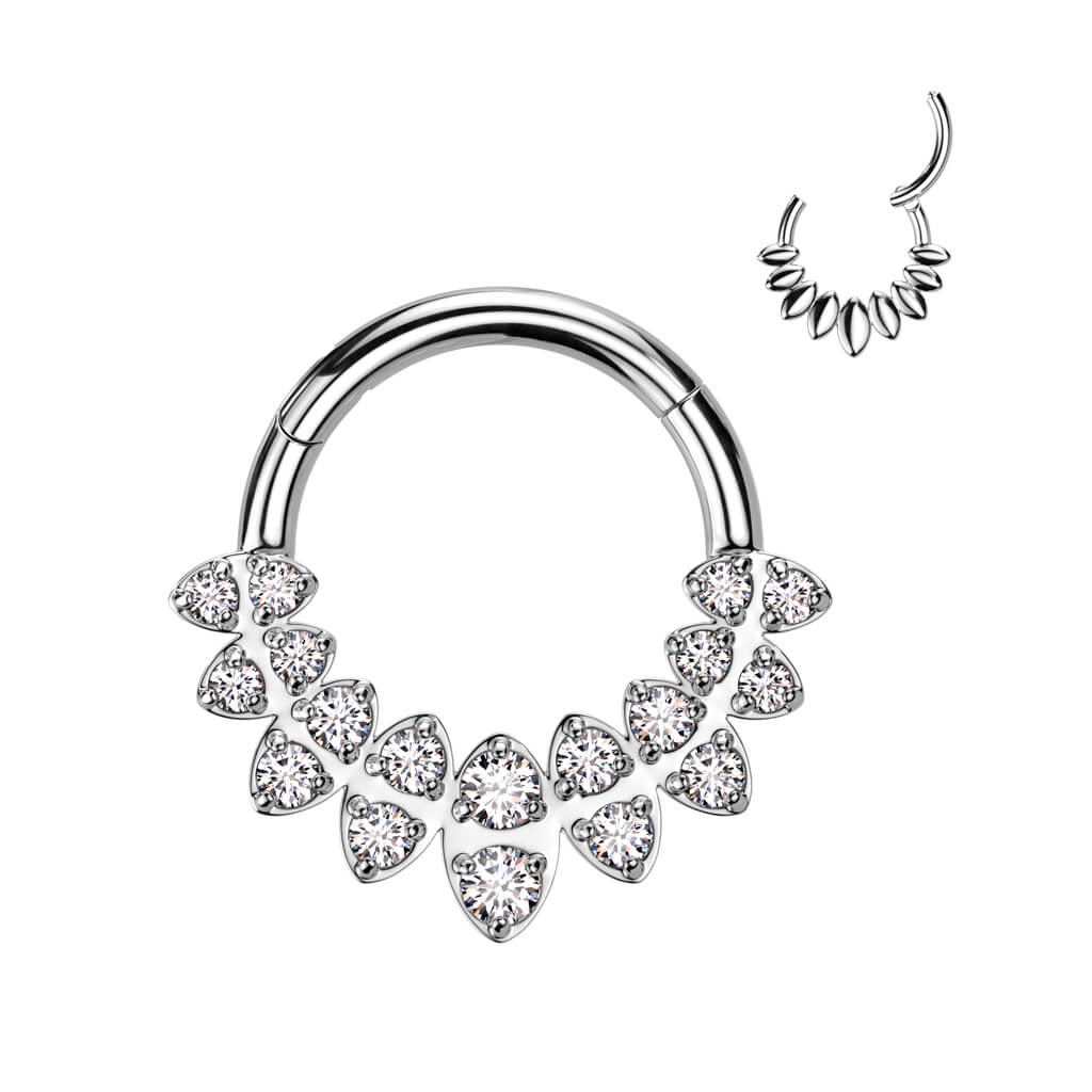Ring Oval Zirkonia Clicker - Image 3