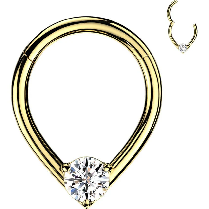 Ring Zirkonia Träne Clicker - Image 4