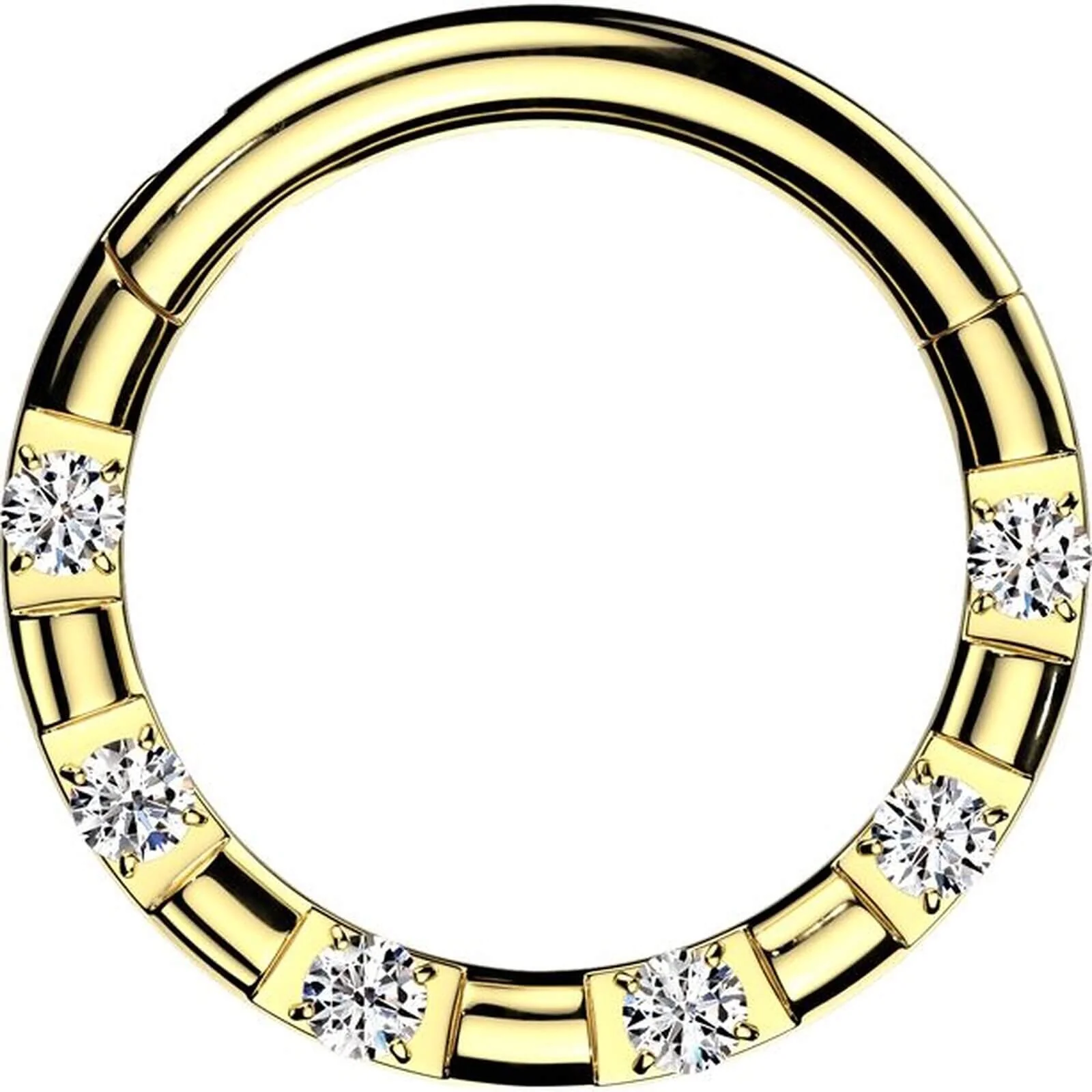 Ring 6 Zirkonias Clicker