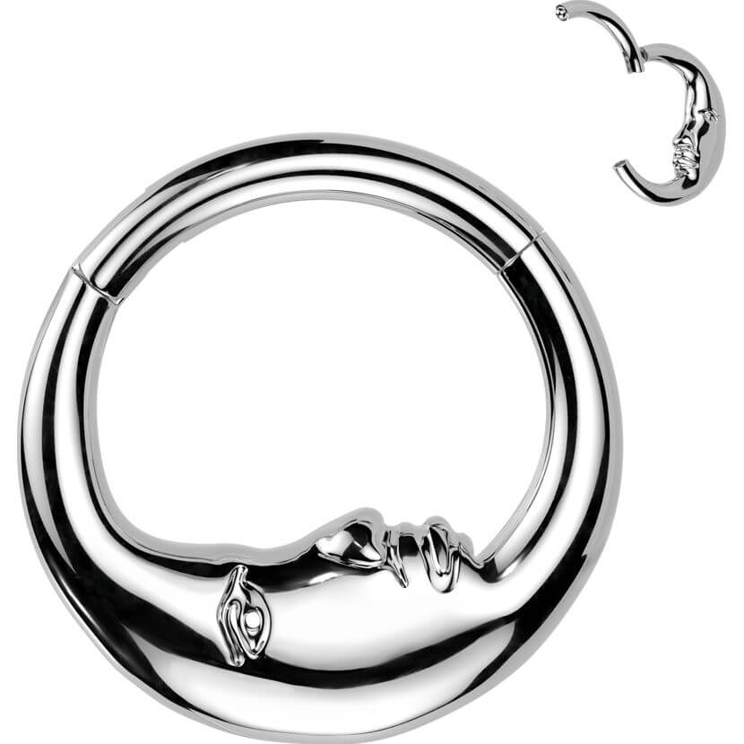 Ring Doppeltseite Mondgesicht Clicker - Image 4