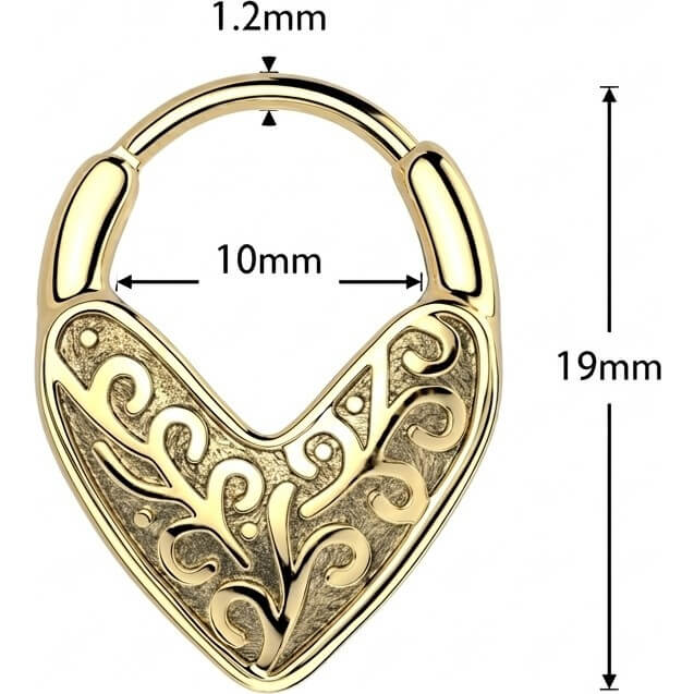 Ring Blumenherz Clicker - Image 2