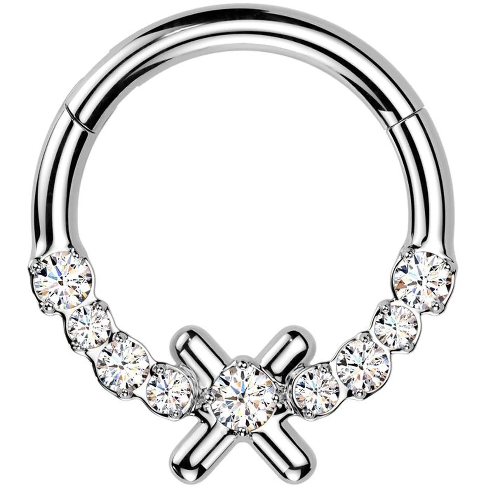 Ring X Zirkonia Clicker