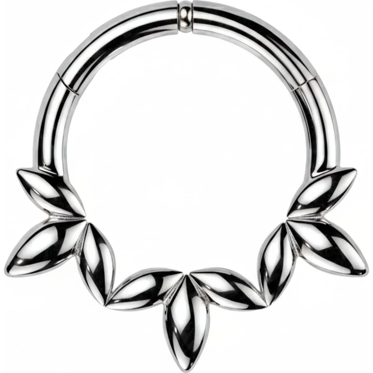 Ring Olivenblatt Clicker