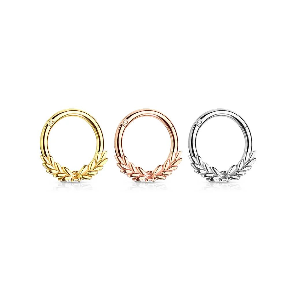 Ring Loberkranz Silber Clicker - Image 5