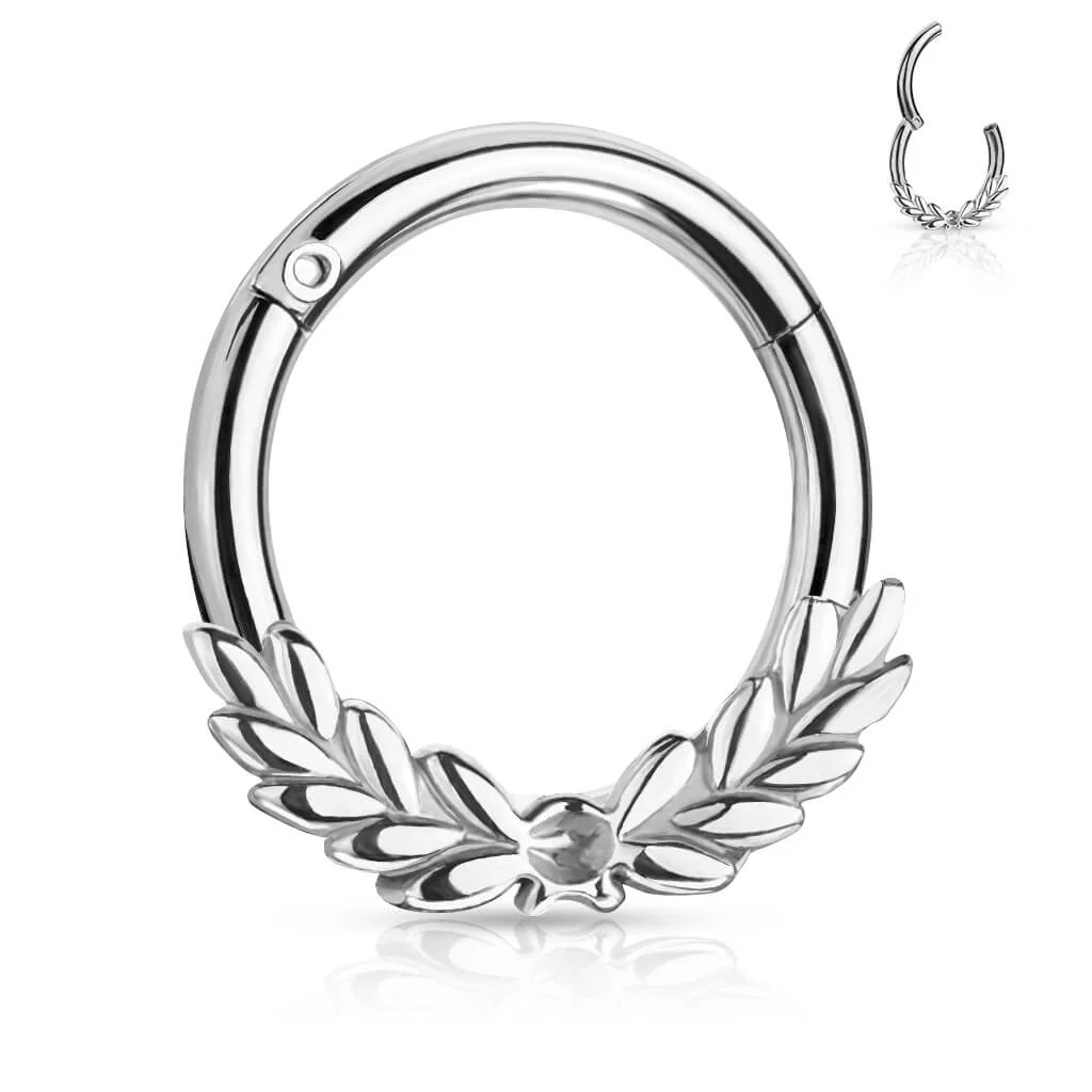 Ring Loberkranz Silber Clicker - Image 7