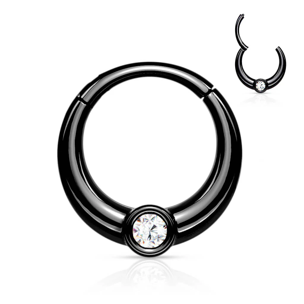 Ring Zirkonia Rund Clicker - Image 3