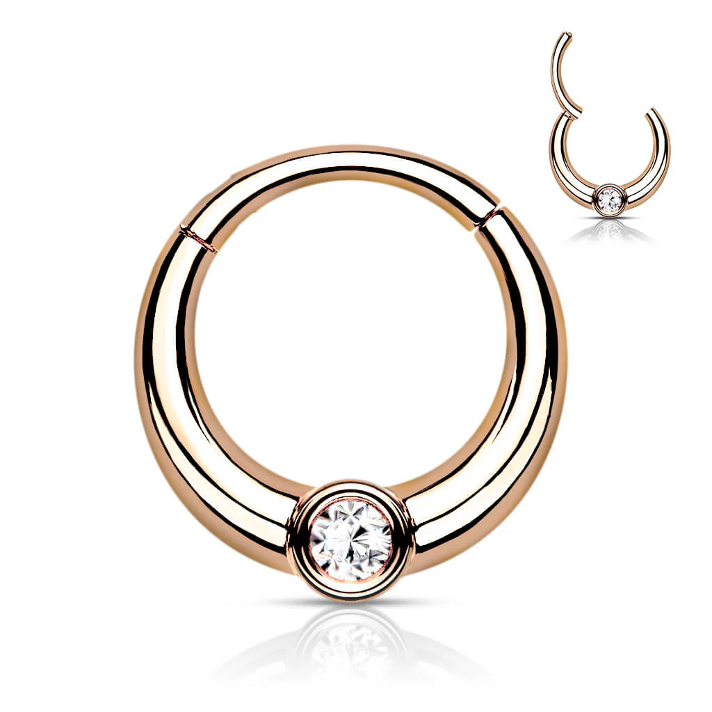 Ring Zirkonia Rund Clicker - Image 5