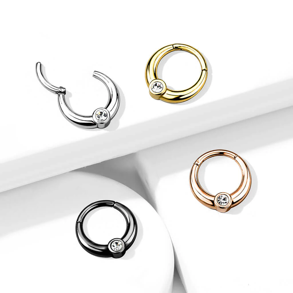Ring Zirkonia Rund Clicker - Image 7
