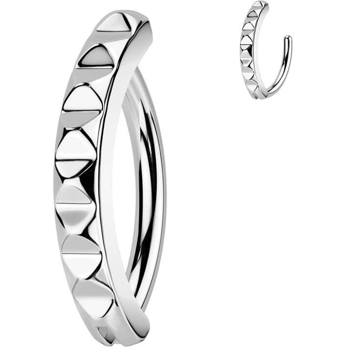 Bauchnabelpiercing Pyramiden Schliff Clicker - Image 2