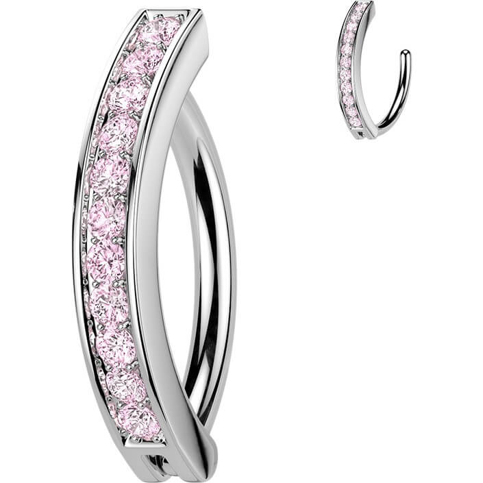 Bauchnabelpiercing Zirkonia Clicker - Image 5