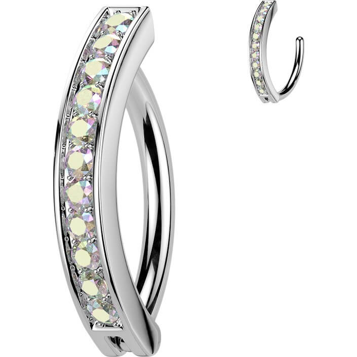 Bauchnabelpiercing Zirkonia Clicker - Image 6