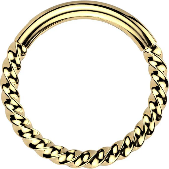 Titan Ring Geflochten Clicker - Image 3