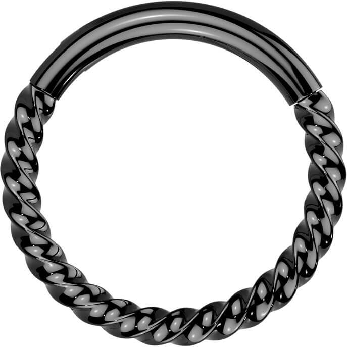 Titan Ring Geflochten Clicker - Image 4