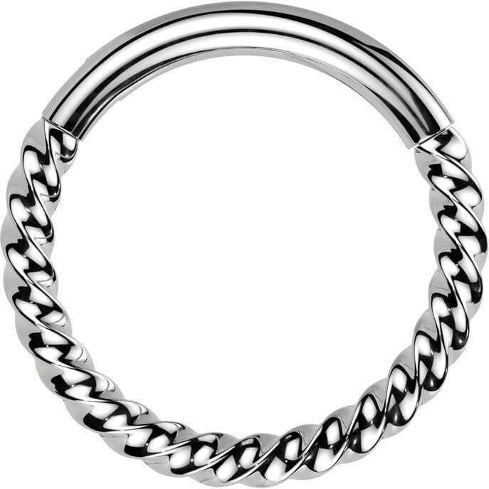 Titan Ring Geflochten Clicker - Image 6