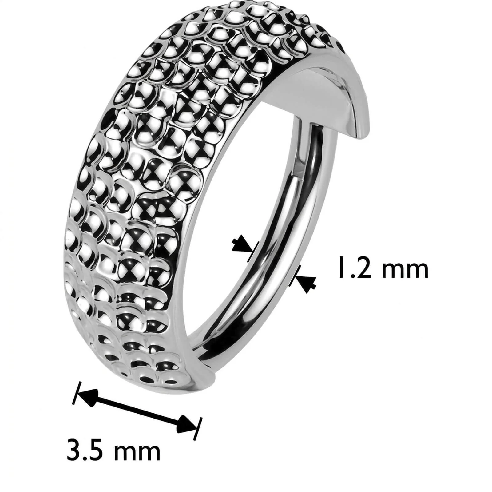 Titan Ring Kugelschnitt Clicker - Image 4