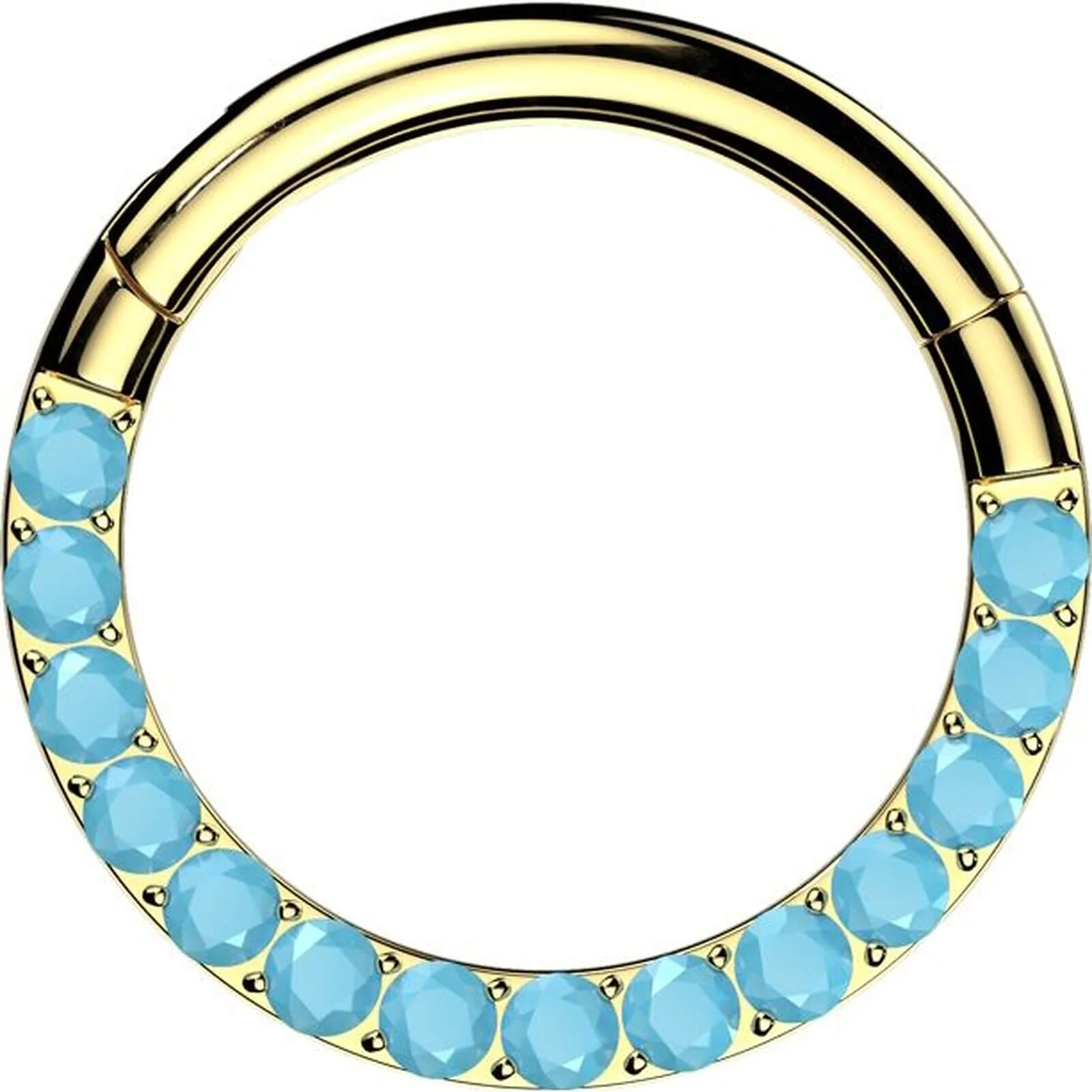 Titan Ring Türkis Clicker