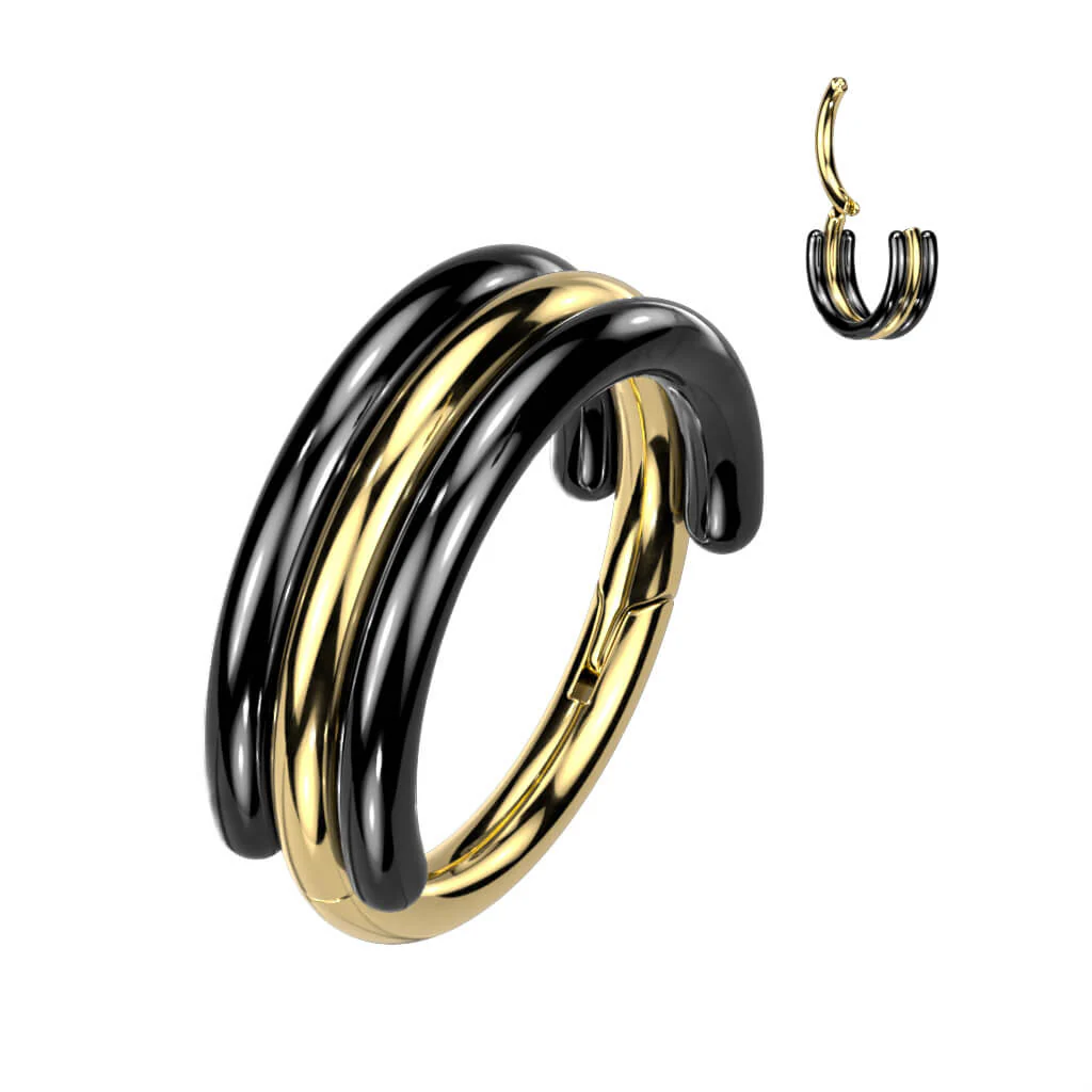 Titan Ring Zweifarbig Clicker - Image 2