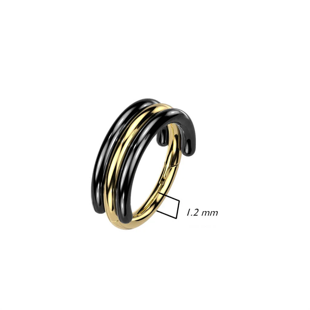 Titan Ring Zweifarbig Clicker - Image 4