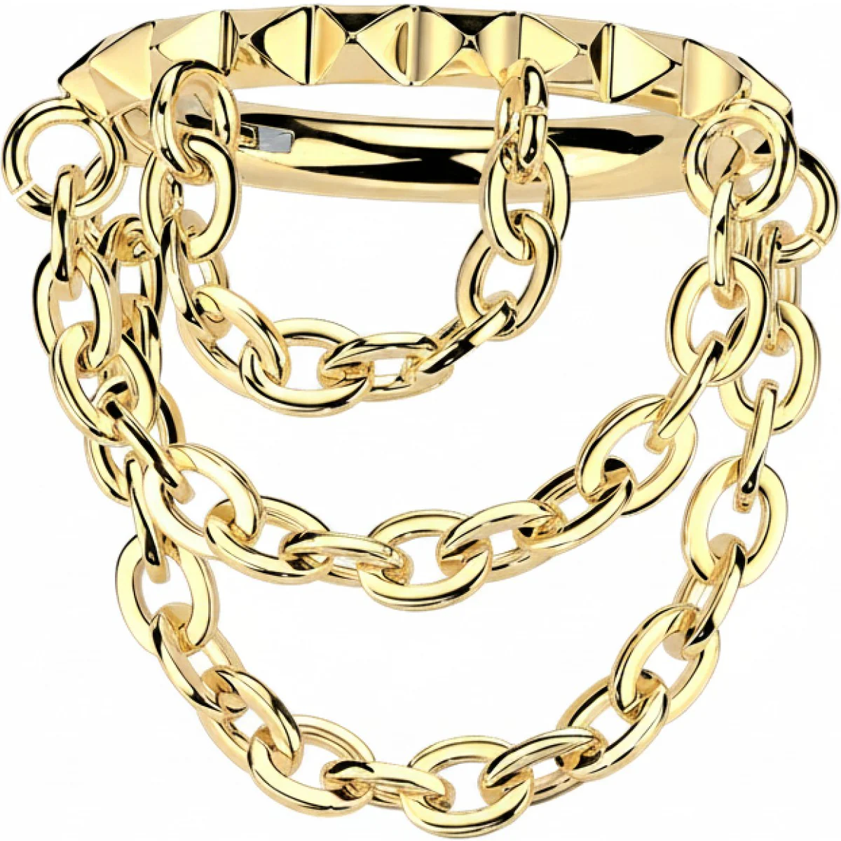 Titan Ring Dreifachkette beweglich Clicker