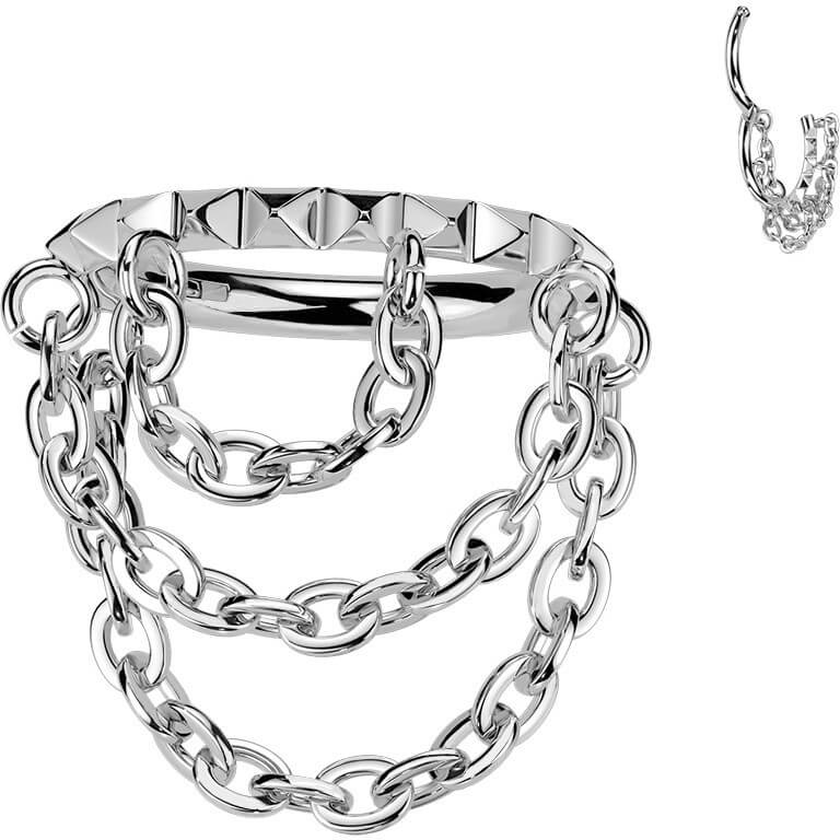 Titan Ring Dreifachkette beweglich Clicker - Image 4