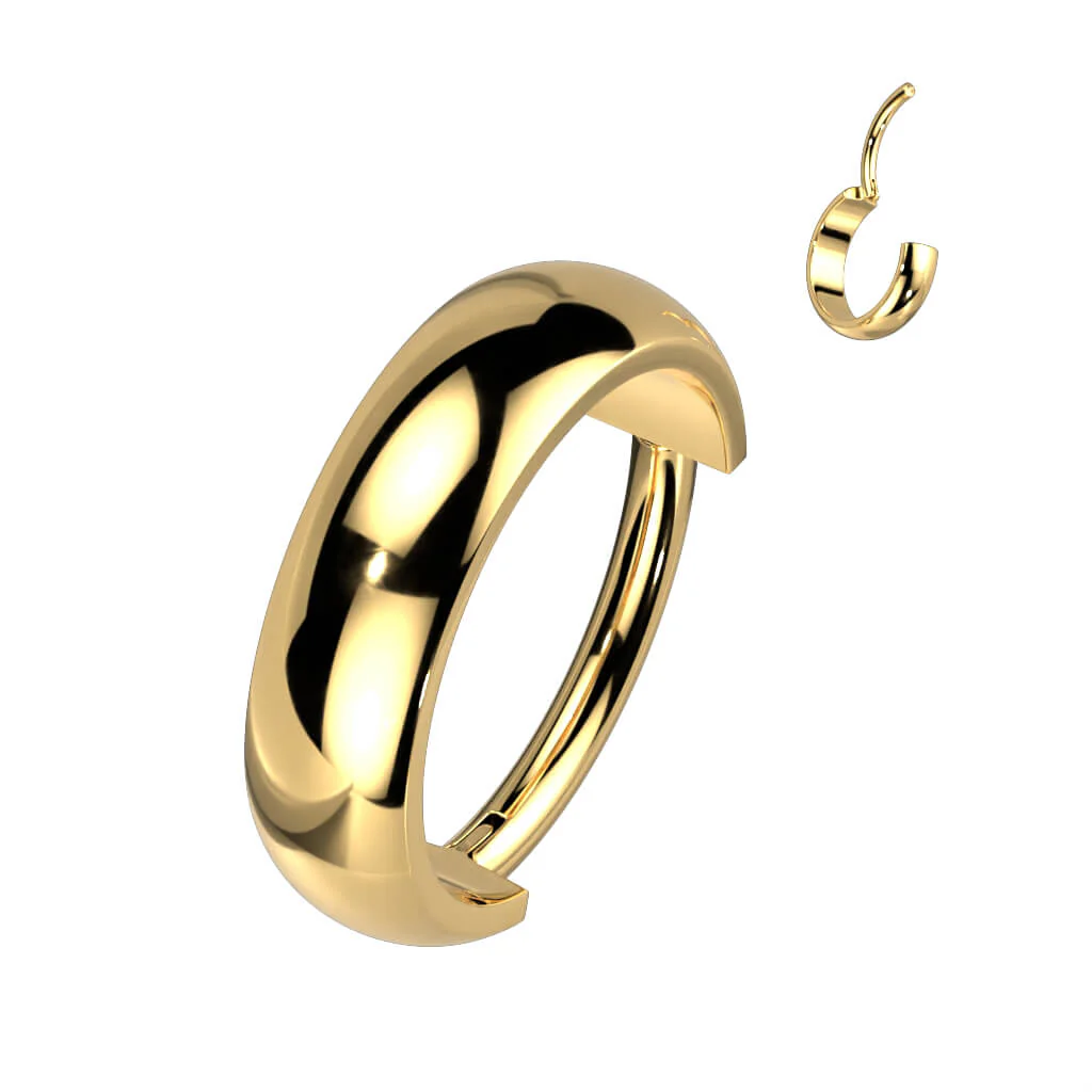 Titan Ring Kuppel Gewölbt Clicker - Image 4