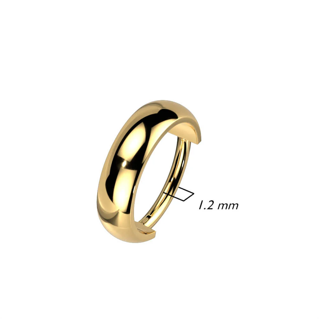Titan Ring Kuppel Gewölbt Clicker - Image 8