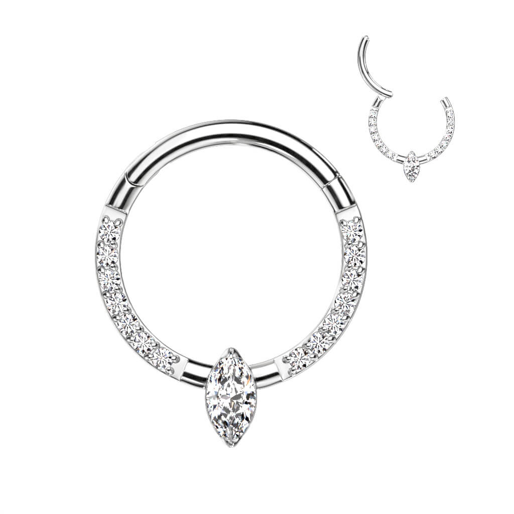 Titan Ring Zirkonia Opal Clicker - Image 5