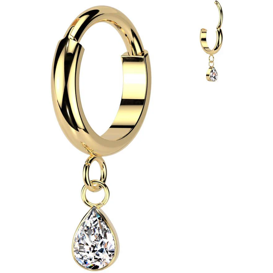 Titan Ring Zirkonia Anhänger Clicker - Image 2