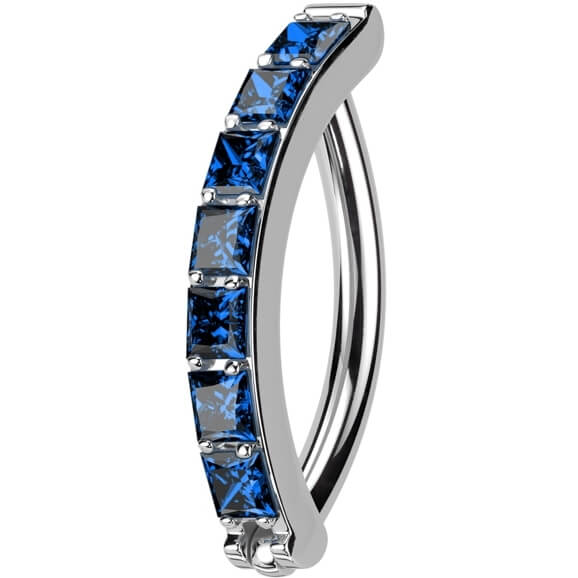 Titan Ring Zirkonia Pavefassung Clicker - Image 3