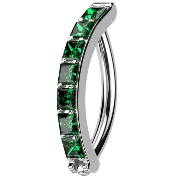 Titan Ring Zirkonia Pavefassung Clicker - Image 5