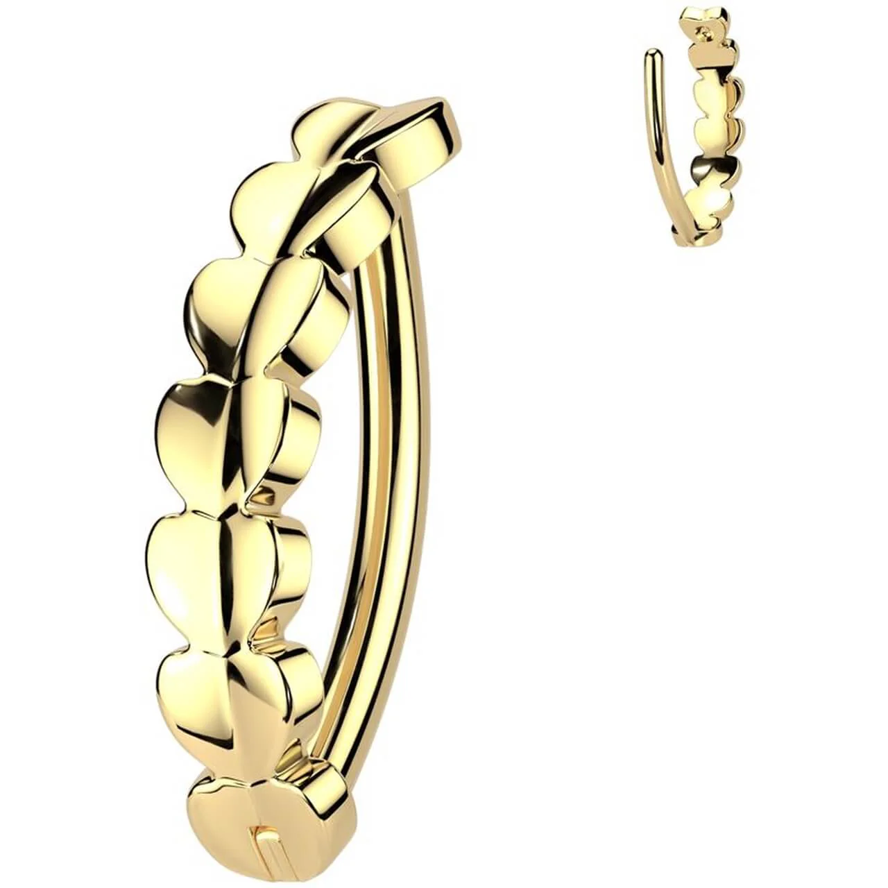 Titan Bauchnabelpiercing Herz - Image 2