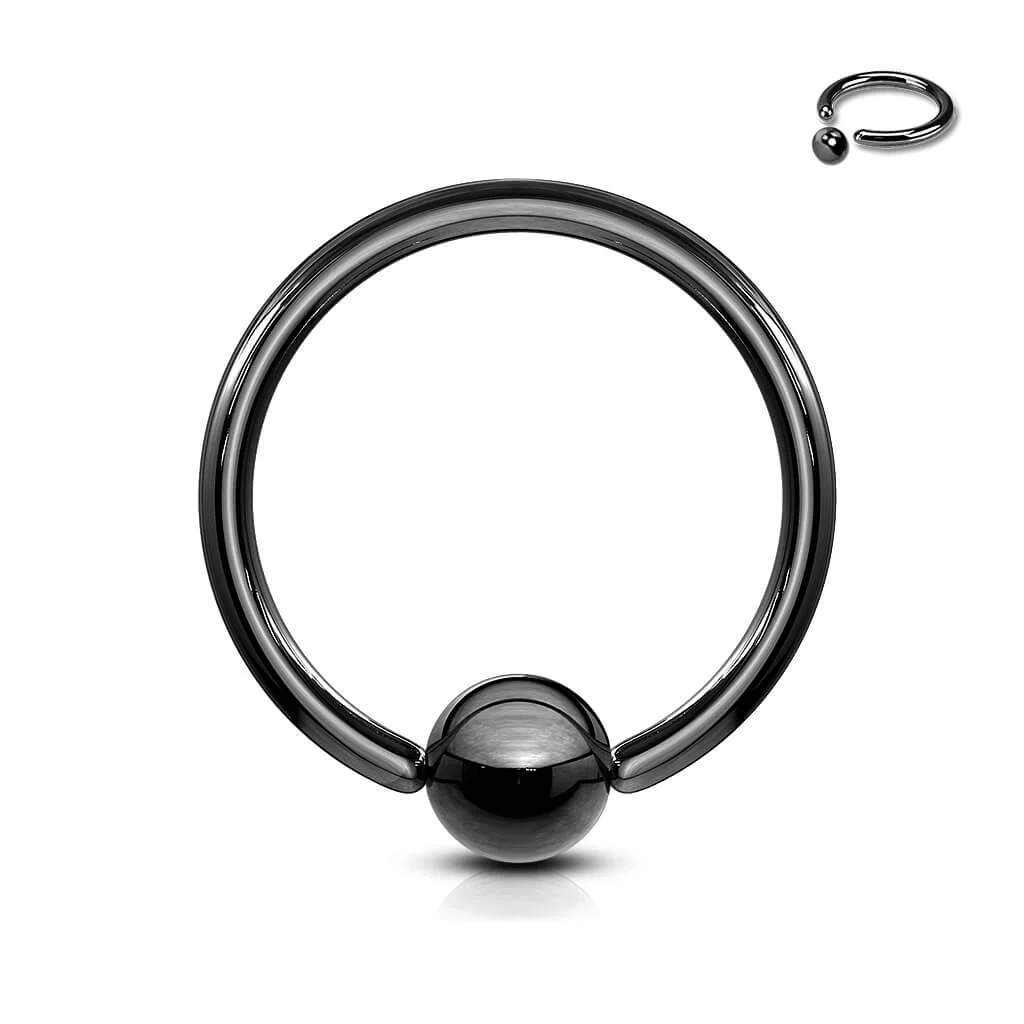 Titan Ring Kugel Titan PVD Klemmkugelring - Image 4