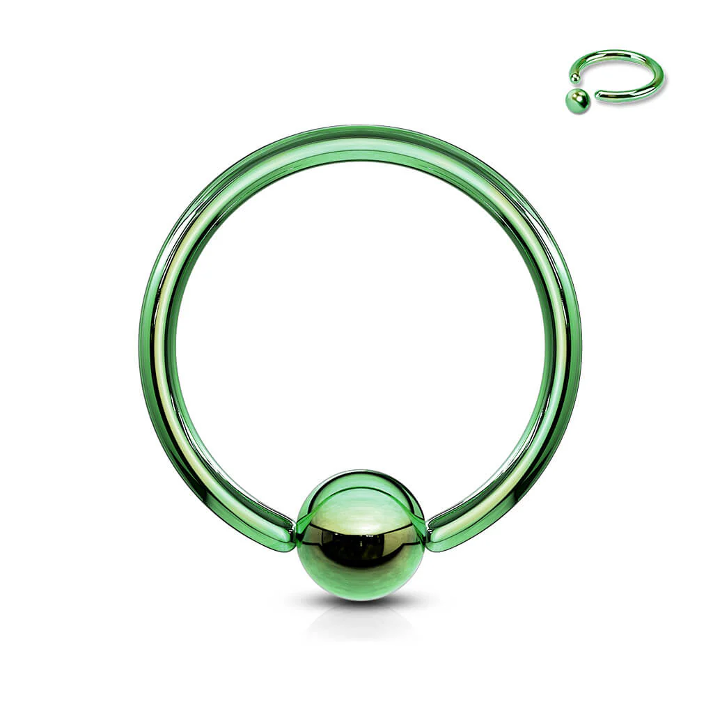 Titan Ring Kugel Titan PVD Klemmkugelring - Image 9