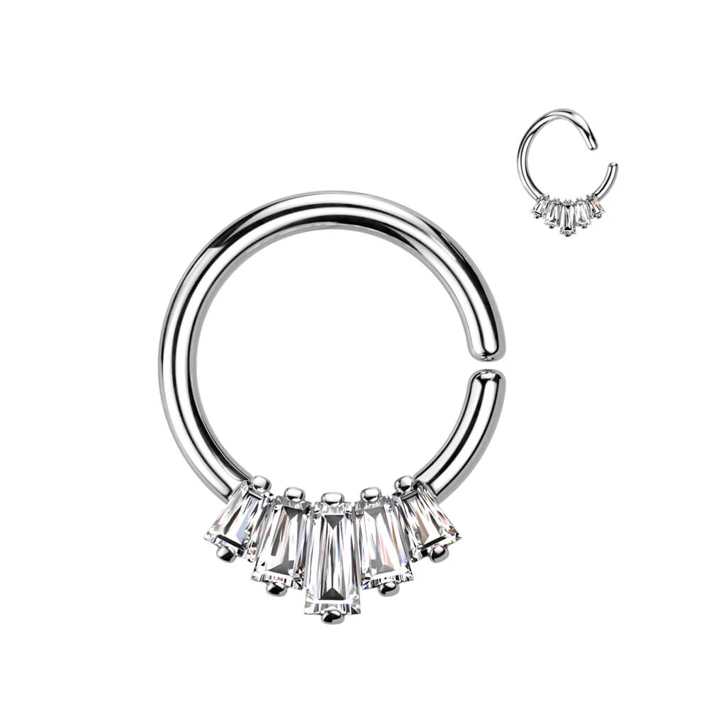 Ring 5 Zirkonia Biegbar - Image 3