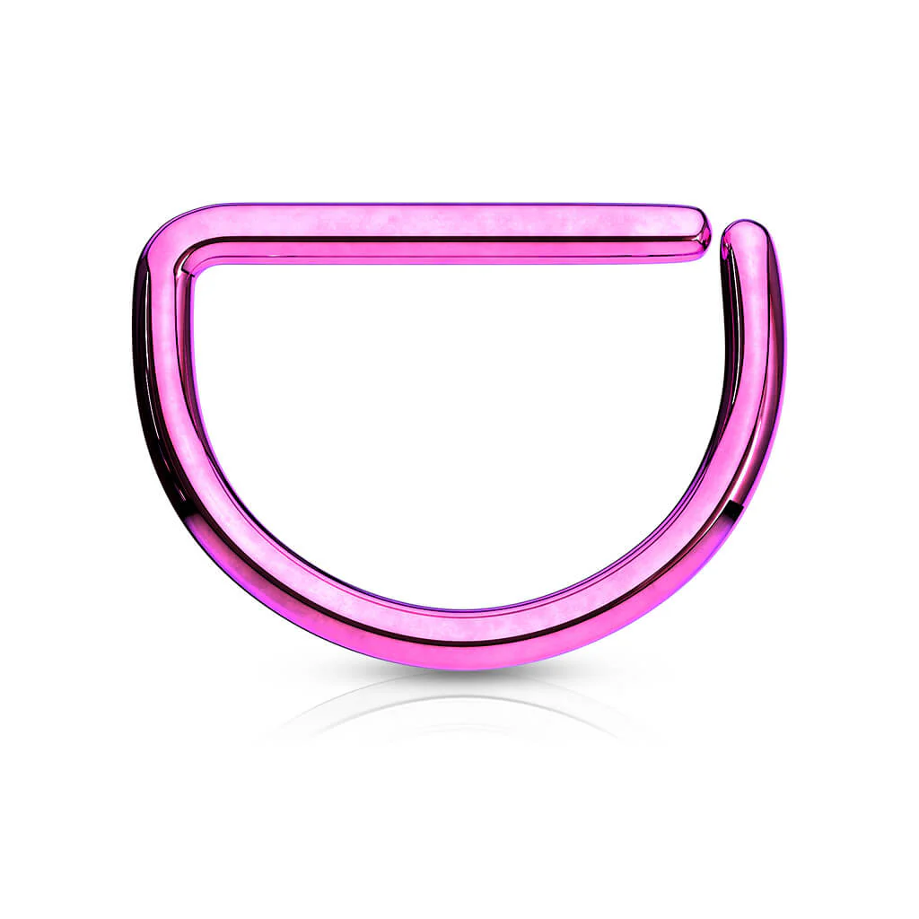 Ring D-Ring Titan PVD Biegbar - Image 2