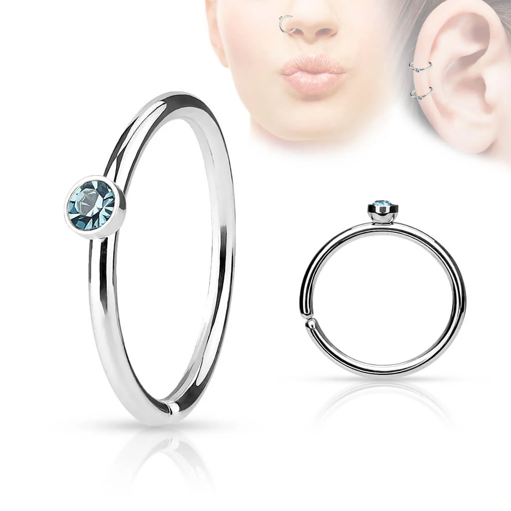 Ring Kugel Zirkonia Biegbar - Image 5