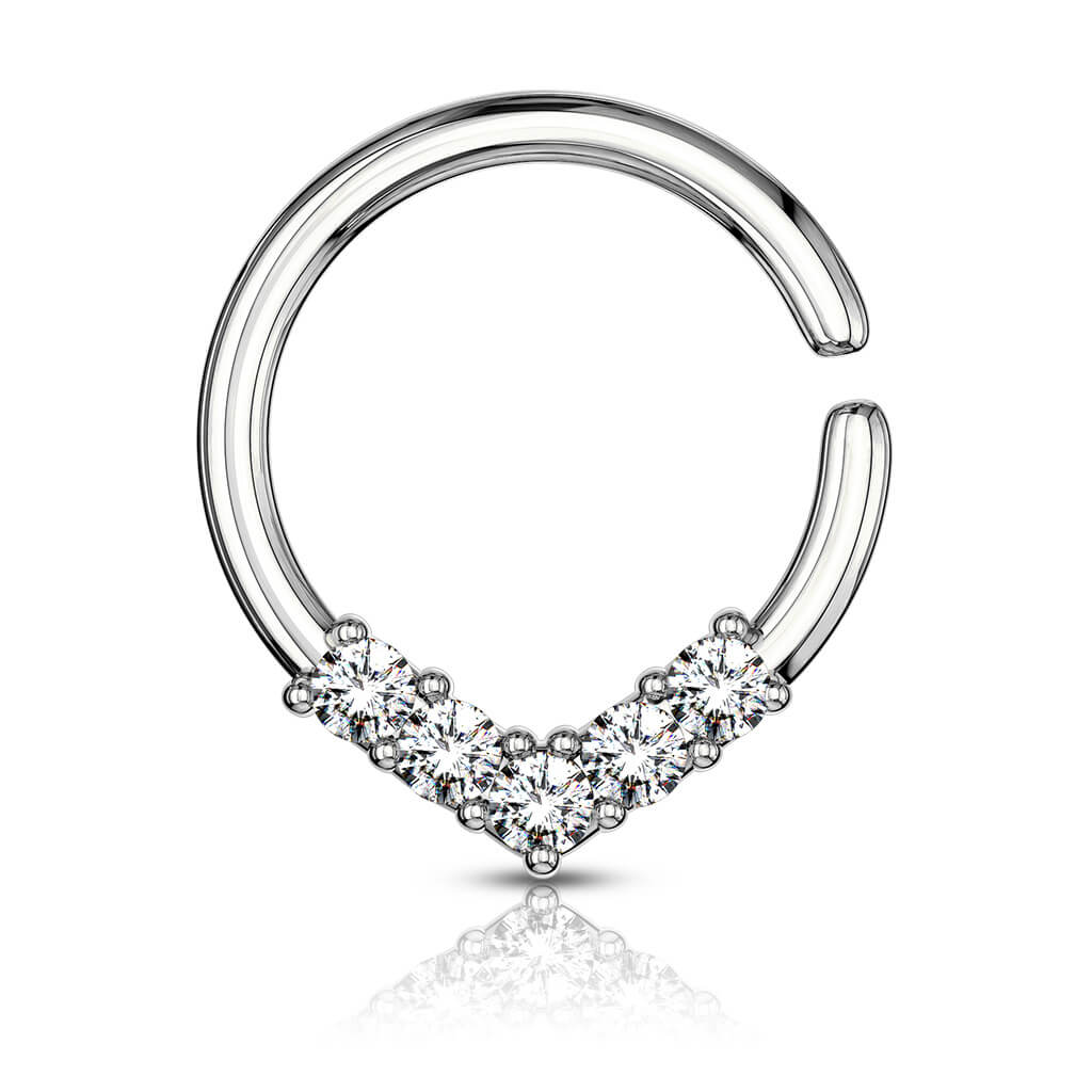 Ring Zirkonia Gold Biegbar - Image 4