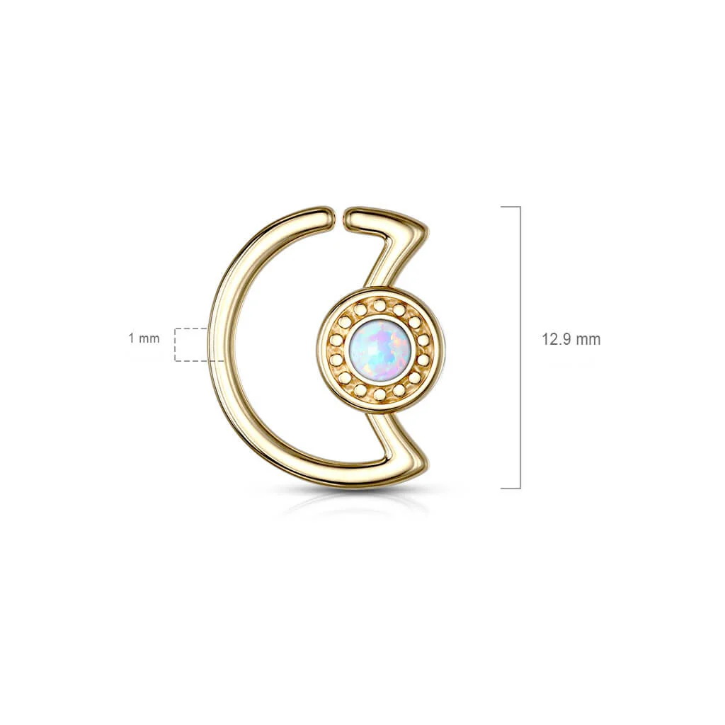 Ring Mond Opal Biegbar - Image 3