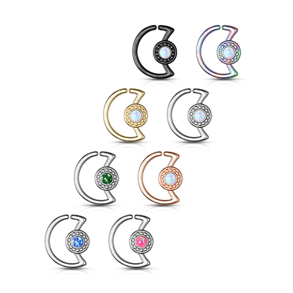 Ring Mond Opal Biegbar - Image 5