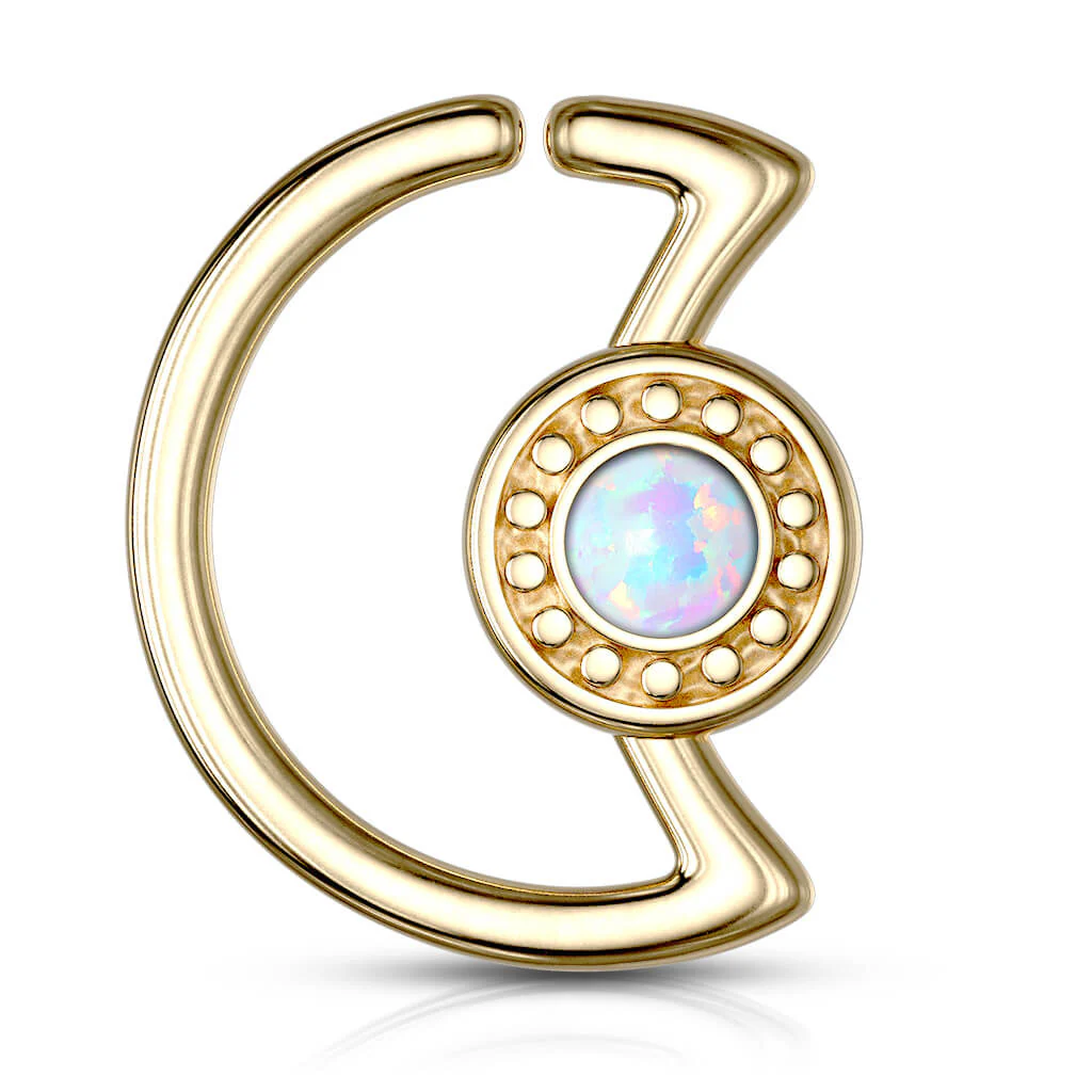 Ring Mond Opal Biegbar - Image 6