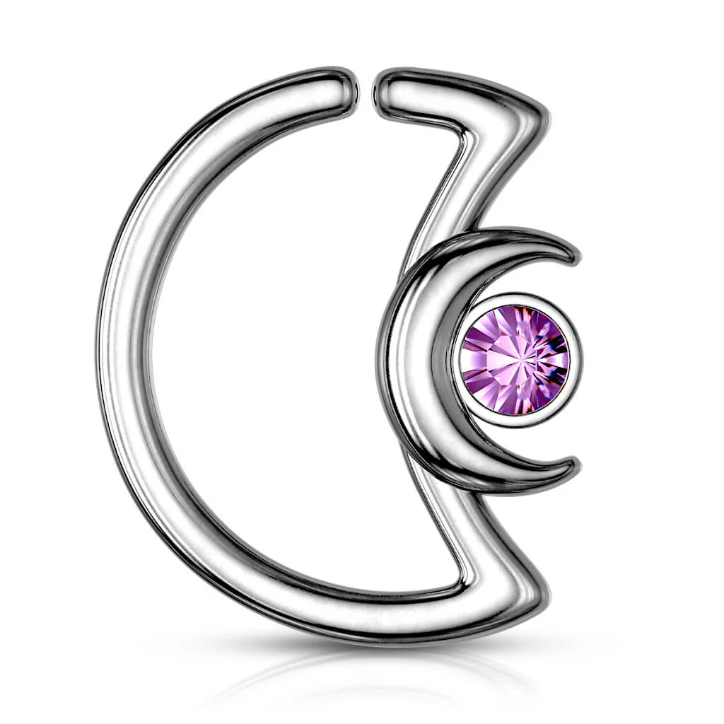 Ring Mond Zirkonia Biegbar - Image 11