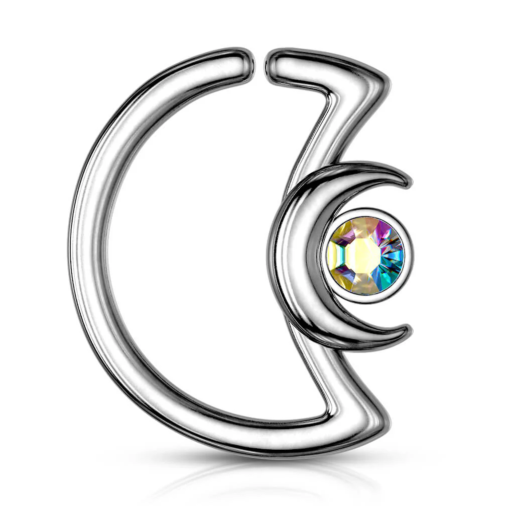 Ring Mond Zirkonia Biegbar - Image 13