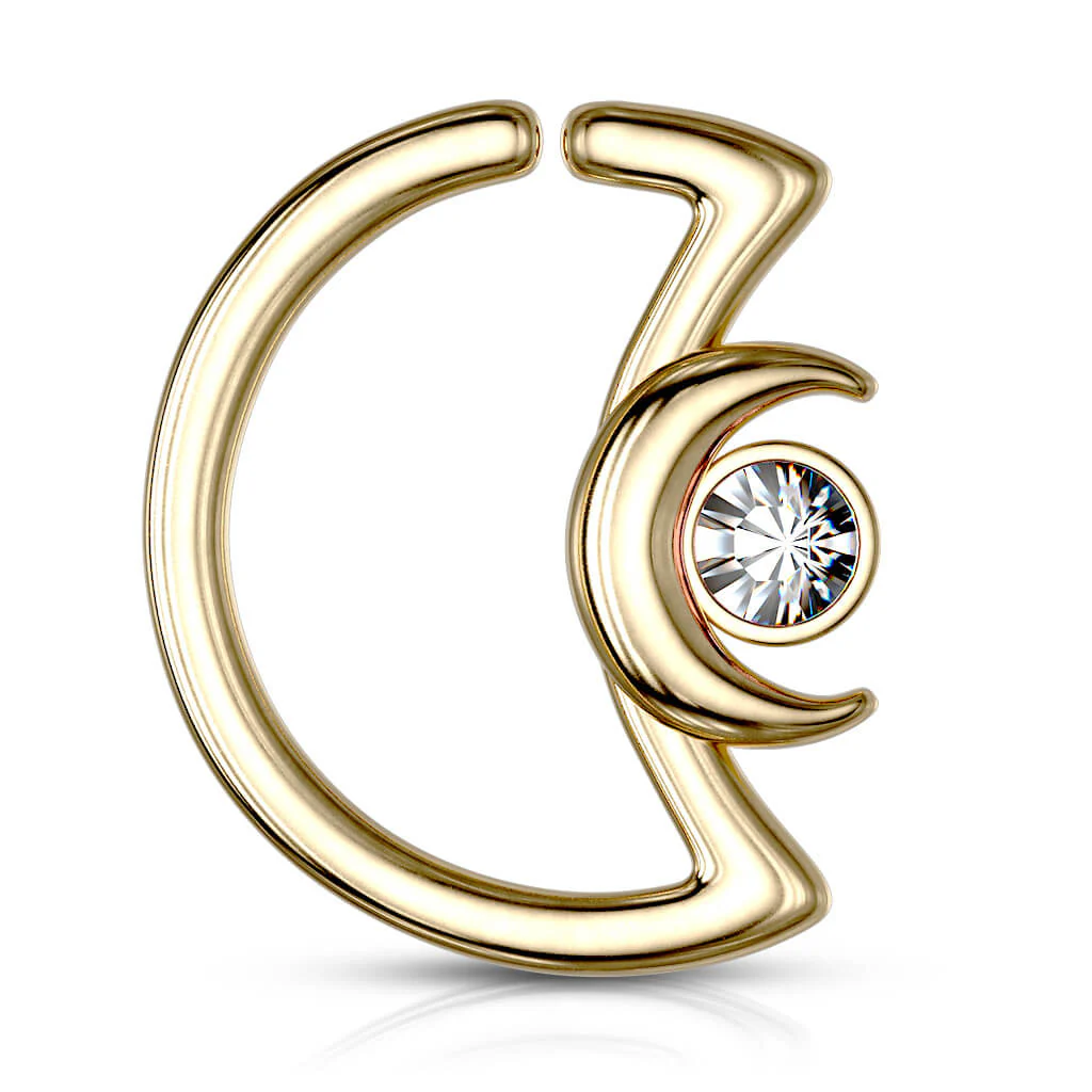 Ring Mond Zirkonia Biegbar - Image 4
