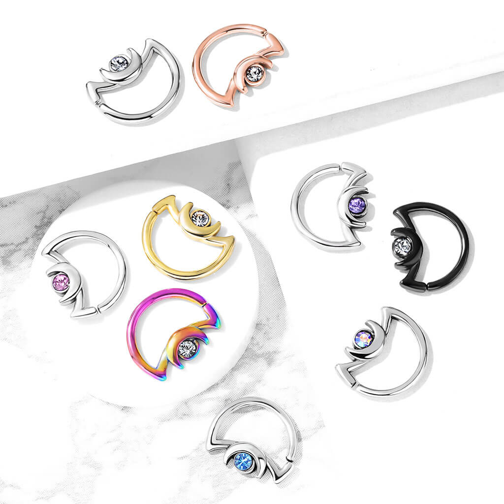 Ring Mond Zirkonia Biegbar - Image 9