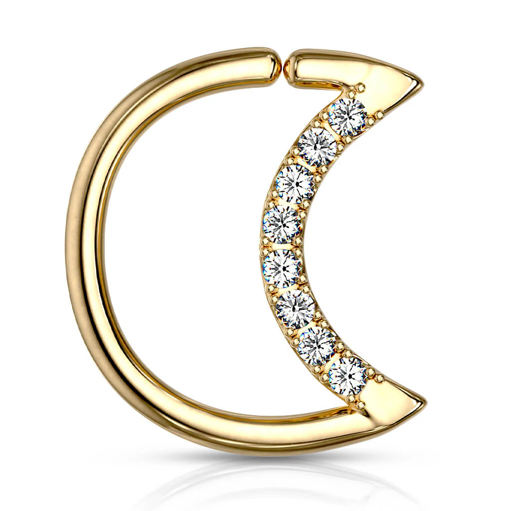 Ring Mond Zirkonia Biegbar - Image 2