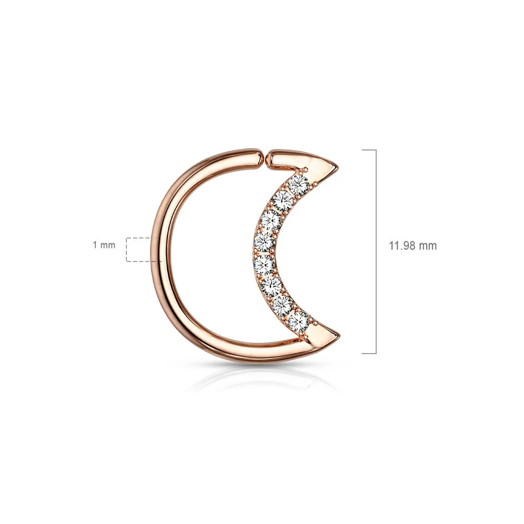 Ring Mond Zirkonia Biegbar - Image 3