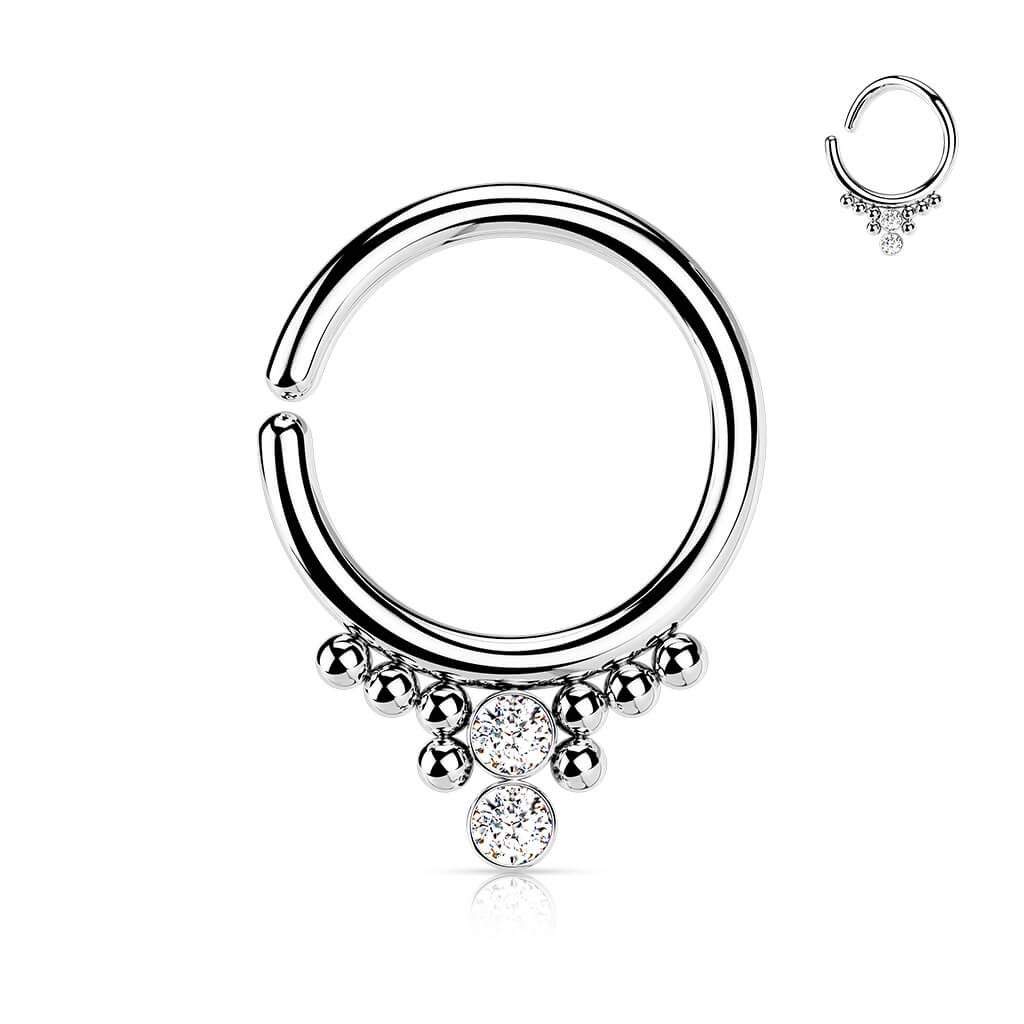 Ring 2 Zirkonia Flach Biegbar - Image 2