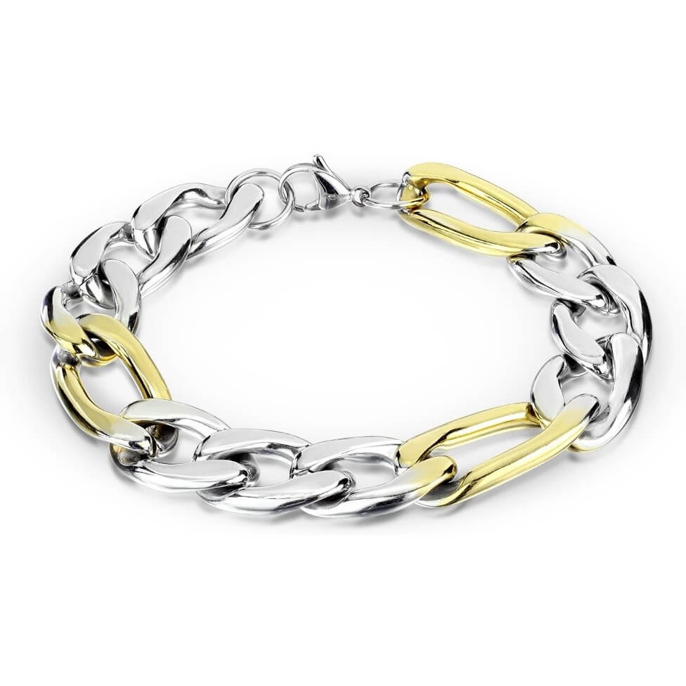 Armband Kette Silber Gold